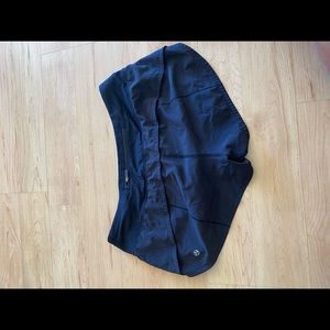 Black lululemon shorts